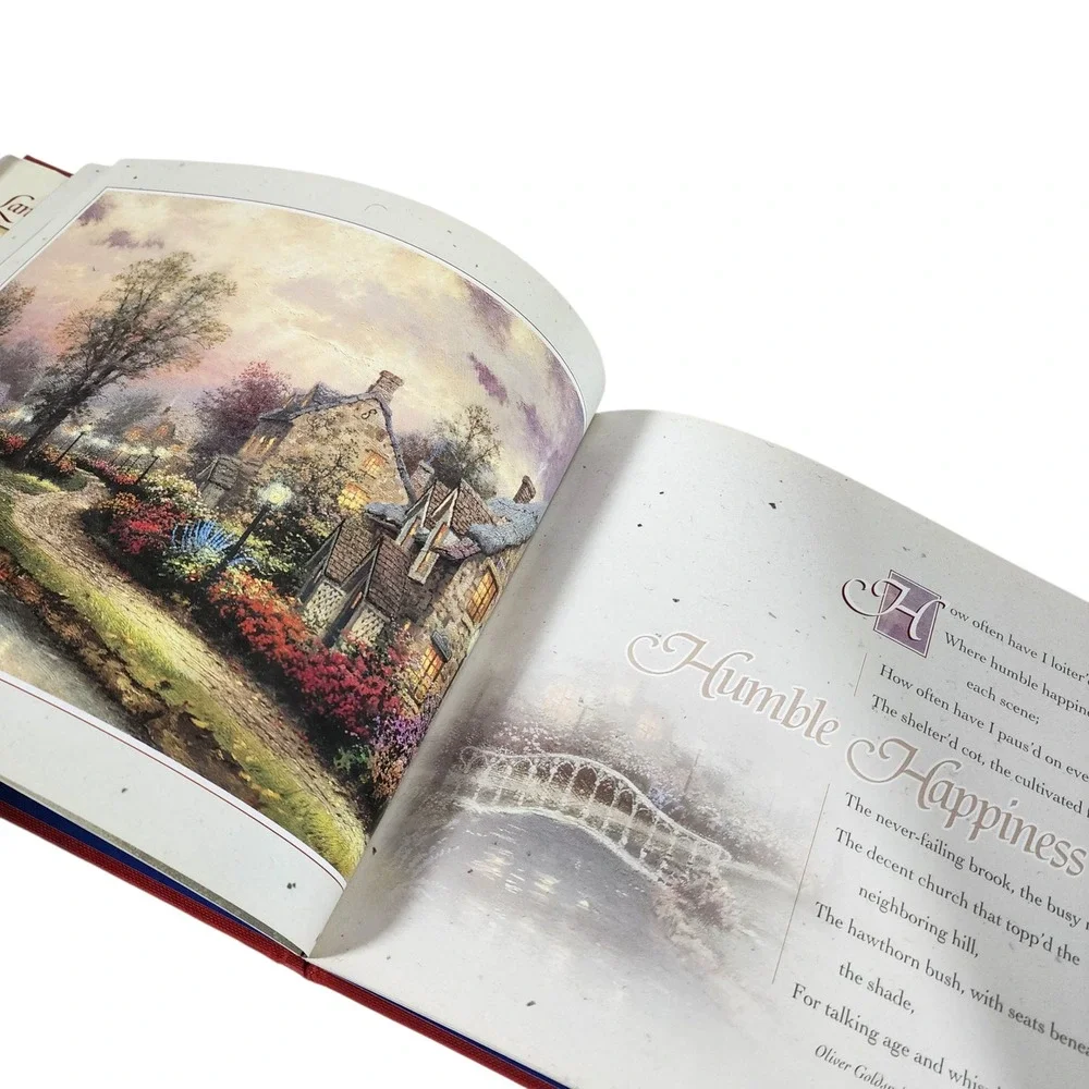 Thomas Kinkade Seasons of Light Land That I Love Books Set‎ Patriotic Home lot